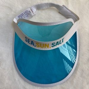D&Y Summer Open Top Sun Visors Hats Plastic Clear UV